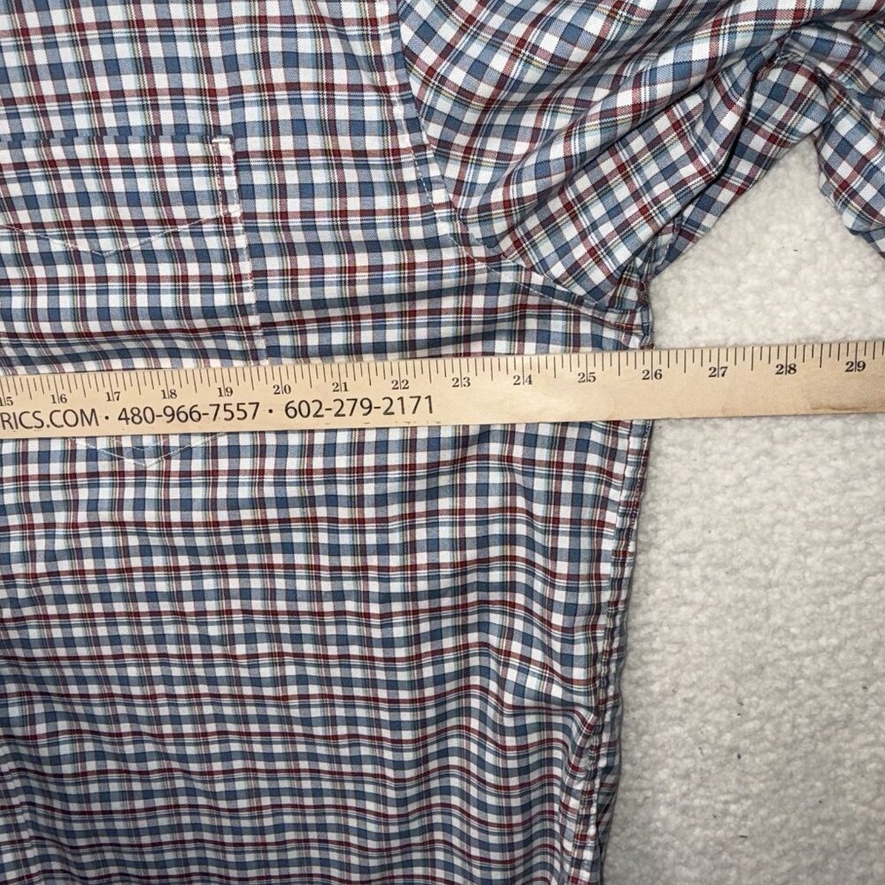 L.L. Bean Button Down Shirt Mens XL Tall XLT Plaid Traditional Fit 500806 - Picture 8 of 8
